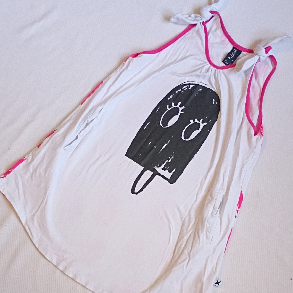 Minti Girls Cotton Popsicle Dress